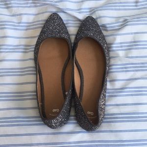 Glittery Gap Flats